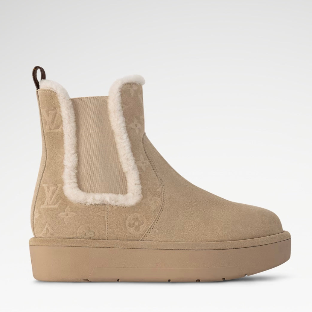 Bottine Chel**a As**n beige